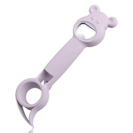 2Pcs PP Bottle Opener Lovely 4 in 1 Portable Manual Solid Color Lid Remover Household Bar Restaurant Beverage Opening Tool Purple
2Pcs PP Bottle Opener Lovely 4 in 1 Portable Manual Solid Color Lid Remover Household Bar Restaurant Beverage Opening Tool Purple