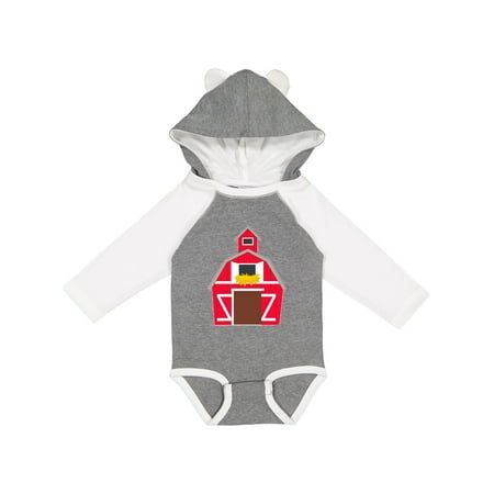 Inktastic Farming Large Red Barn with Hay Gift Baby Boy or Baby Girl Long Sleeve Bodysuit
Inktastic Farming Large Red Barn with Hay Gift Baby Boy or Baby Girl Long Sleeve Bodysuit
