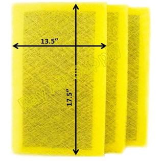 RayAir Supply 15x20 Air Ranger Air Cleaner Replacement Filter Pads 15x20 Refills (3 Pack)
RayAir Supply 15x20 Air Ranger Air Cleaner Replacement Filter Pads 15x20 Refills (3 Pack)