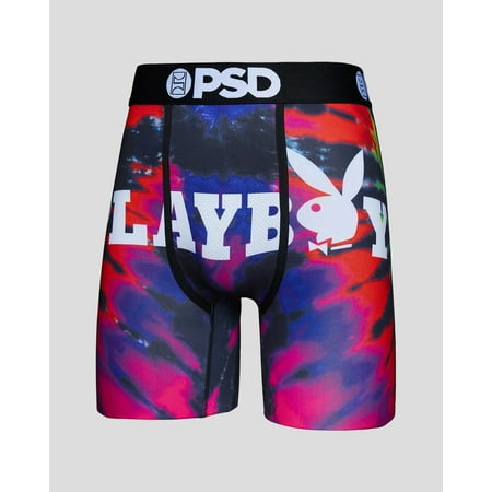 Men s Multi Playboy Psych Dye Boxer Briefs - S
