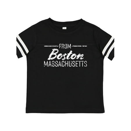 Inktastic From Boston Massachusetts in White Distressed Text Gift Toddler Boy or Toddler Girl T-Shirt
Inktastic From Boston Massachusetts in White Distressed Text Gift Toddler Boy or Toddler Girl T-Shirt