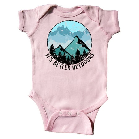 Inktastic It s Better Outdoors Mountains in Blue Distressed Gift Baby Boy or Baby Girl Bodysuit
Inktastic It s Better Outdoors Mountains in Blue Distressed Gift Baby Boy or Baby Girl Bodysuit