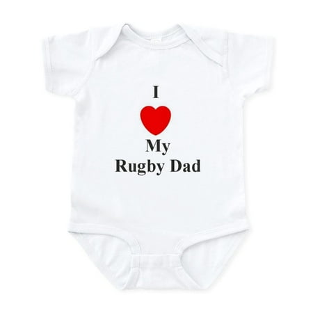 CafePress - Love Rugby Dad Body Suit - Baby Light Bodysuit Size Newborn - 24 Months
CafePress - Love Rugby Dad Body Suit - Baby Light Bodysuit Size Newborn - 24 Months