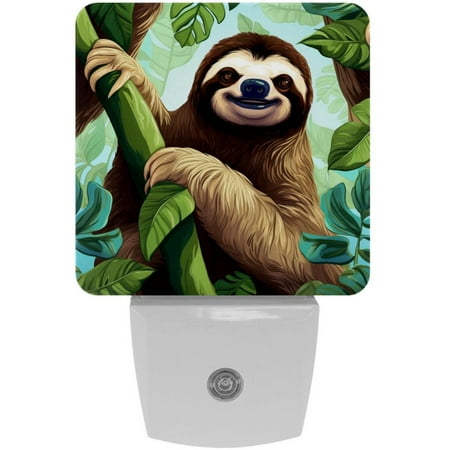 Sloth LED Square Night Lights: Energy-Efficient and Stylish Illumination Device for Bedrooms and Living Areas Set of 2 200 Characters.
Sloth LED Square Night Lights: Energy-Efficient and Stylish Illumination Device for Bedrooms and Living Areas Set of 2 200 Characters.