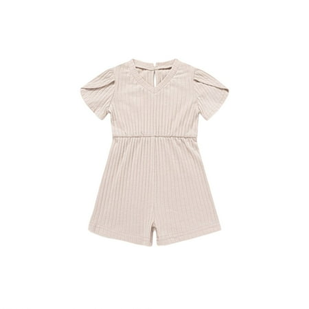 ZRBYWB Baby Toddler Girl Clothes Jumpsuit Cute Colorful Solid Cotton Summer Short Sleeve Jumpsuit Baby Clothing
ZRBYWB Baby Toddler Girl Clothes Jumpsuit Cute Colorful Solid Cotton Summer Short Sleeve Jumpsuit Baby Clothing