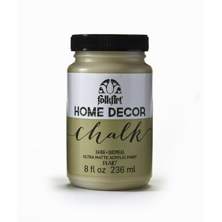 FolkArt Home Decor Chalk Oatmeal Acrylic Paint, 8 Fl. Oz.