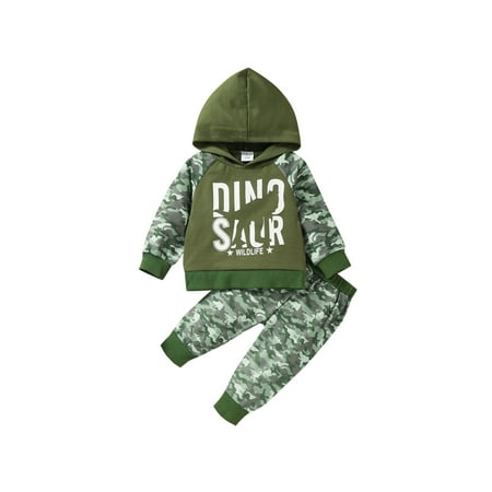 Biekopu Baby Boy’s T-shirt and Trousers Suit Unique Letter Long Sleeve Hooded Tops and Dinosaur Long Pants
Biekopu Baby Boy’s T-shirt and Trousers Suit Unique Letter Long Sleeve Hooded Tops and Dinosaur Long Pants