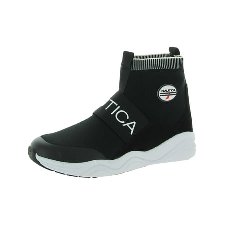 Nautica Boys Silas Youth Stretch Knit Casual and Fashion Sneakers