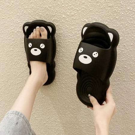 Cathalem Slipper Boots for Women Indoor Outdoor Cartoon Cute Soft Cute Slippers Women Fashion Home Thick Womens Animal Slippers Black 7
Cathalem Slipper Boots for Women Indoor Outdoor Cartoon Cute Soft Cute Slippers Women Fashion Home Thick Womens Animal Slippers Black 7