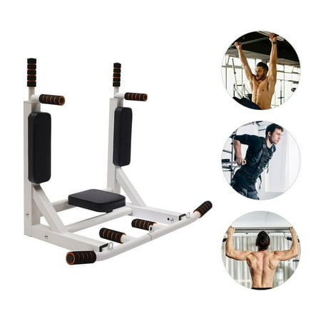 OUKANING Wall Mounted Gym Fitness Training Equipment Pull Up Raise Dip Station Vertical Knee Exercise Max. 200kg White
OUKANING Wall Mounted Gym Fitness Training Equipment Pull Up Raise Dip Station Vertical Knee Exercise Max. 200kg White