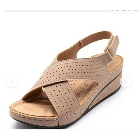 Women Sandals Retro Summer Sandals With Heels Wedge Shoes For Women Slippers Heeled Summer Shoes Female Wedges A3
Women Sandals Retro Summer Sandals With Heels Wedge Shoes For Women Slippers Heeled Summer Shoes Female Wedges A3