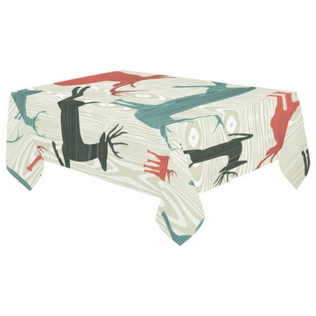 MYPOP Seamless Deer Cotton Linen Tablecloth 60x104 inches Tablecover Desk Table Cloth For Dining Room Tea Table Picnics Parties
MYPOP Seamless Deer Cotton Linen Tablecloth 60x104 inches Tablecover Desk Table Cloth For Dining Room Tea Table Picnics Parties