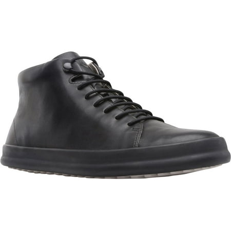 Men s Camper Chasis High Top Sneaker Black Smooth Leather 43 M