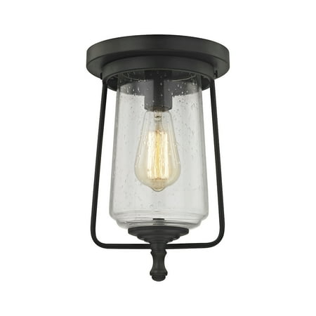 Elk Home Hamel 8 Wide 1-Light Flush Mount - Oil Rubbed Bronze