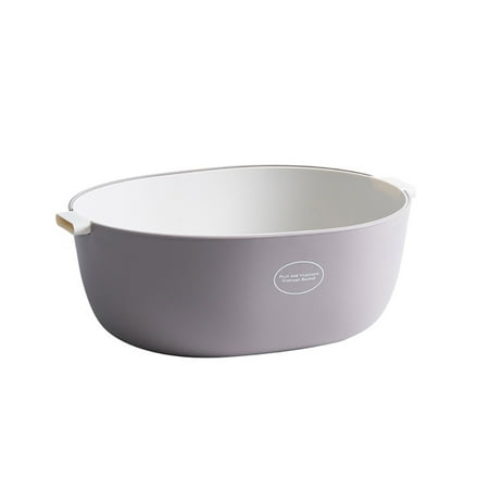 iaksohdu Double Layer Kitchen Fruit Vegetable Rice Cleaning Washing Drain Storage Basket
iaksohdu Double Layer Kitchen Fruit Vegetable Rice Cleaning Washing Drain Storage Basket