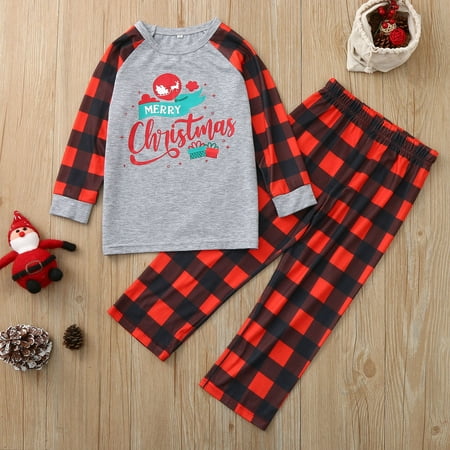 women Christmas pajamas for family matching outfits son daughter sets soft Gray Christmas Baby Kids Child Letter Print Top Plaid Pants Xmas Family Pajamas Set
women Christmas pajamas for family matching outfits son daughter sets soft Gray Christmas Baby Kids Child Letter Print Top Plaid Pants Xmas Family Pajamas Set