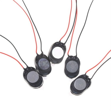 5Pcs Phone Loudspeaker 1W 8Ohm 15x10mm Small Trumpet Loud Speaker