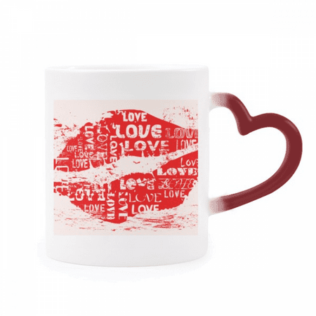 Valentine s Day Keyword Love Kiss Heat Sensitive Mug Red Color Changing Stoneware Cup
Valentine s Day Keyword Love Kiss Heat Sensitive Mug Red Color Changing Stoneware Cup