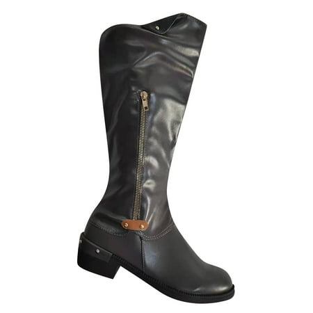 Black Heels Women Fashion Cowboy Riding Boots Casual Warm Middle Heels Middle Tube Boots Shoes
Black Heels Women Fashion Cowboy Riding Boots Casual Warm Middle Heels Middle Tube Boots Shoes