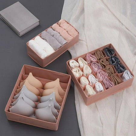 3pcs Packing Case Drawer Type Underwear Storage Box Bra Sock Storage Bag Fabric Storage Bag
3pcs Packing Case Drawer Type Underwear Storage Box Bra Sock Storage Bag Fabric Storage Bag