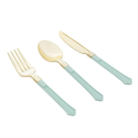 MICHAELS Blue & Gold Cutlery Assortment by Celebrate It™