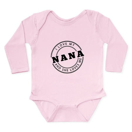 CafePress - I Love My Nana And She Loves Me Body Suit - Long Sleeve Infant Bodysuit
CafePress - I Love My Nana And She Loves Me Body Suit - Long Sleeve Infant Bodysuit