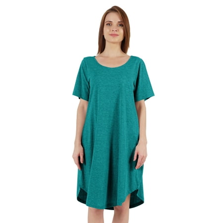 Inkmeso Nightgowns for WoMen s Short Sleeve W/ Round Neck Nightdress Jersey Tunic Loungewear
Inkmeso Nightgowns for WoMen s Short Sleeve W/ Round Neck Nightdress Jersey Tunic Loungewear