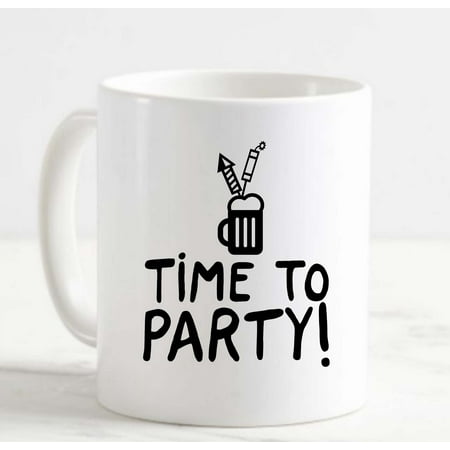 Coffee Mug Time To Party! Beer Mug Usa Celebrate Holiday Cheers Drink White Cup Funny Gifts for work office him her
Coffee Mug Time To Party! Beer Mug Usa Celebrate Holiday Cheers Drink White Cup Funny Gifts for work office him her