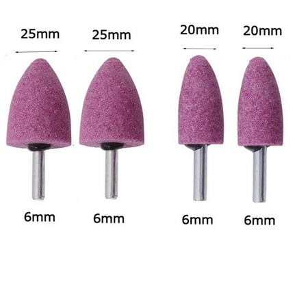 SUKIY 4Pcs 6Mm Shank Red Corundum Conical Grinding Head For Polishing And Rust Removal
SUKIY 4Pcs 6Mm Shank Red Corundum Conical Grinding Head For Polishing And Rust Removal
