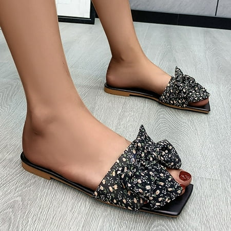〖Yilirongyumm〗 Black 38 Slippers For Women Summer Women s Breathable Casual Flower Slippers Shoes Bownot Women s Slipper
〖Yilirongyumm〗 Black 38 Slippers For Women Summer Women s Breathable Casual Flower Slippers Shoes Bownot Women s Slipper