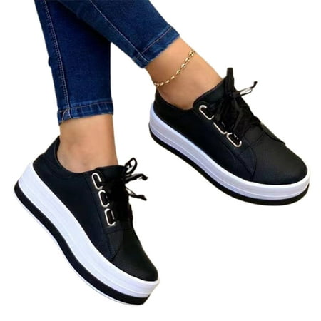 Anti Slip Fashionable An Ideal Gift Wear Shoes Every Day 38 Black