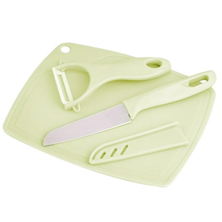 Liveday Kitchen Fruit Cutting Tools Set Fruit Peeler Stainless Steel Cutter PP Material Chopping Board Kit
Liveday Kitchen Fruit Cutting Tools Set Fruit Peeler Stainless Steel Cutter PP Material Chopping Board Kit