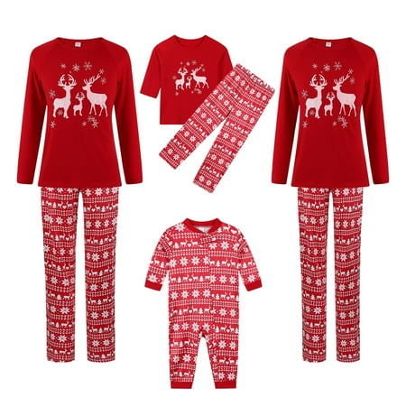 Matching Family Pajamas for Adults Kids and Babies