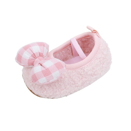 Toddler Kids Girls Plaid Bowknot Princress Shoes Soft Sole The Floor Barefoot Non Slip First Walkers Prewalker Shoes
Toddler Kids Girls Plaid Bowknot Princress Shoes Soft Sole The Floor Barefoot Non Slip First Walkers Prewalker Shoes