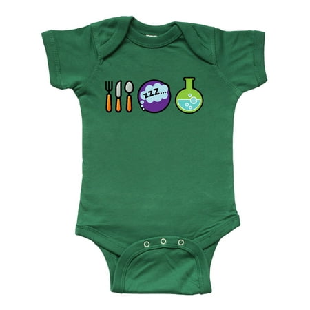 Inktastic Eat Sleep Science Chemistry Gift Baby Boy or Baby Girl Bodysuit