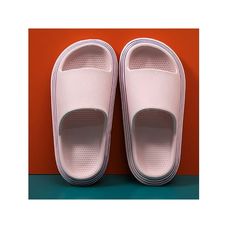Daeful Unisex Shower Slippers Flat Slide Sandals Slip On Summer Slipper Quick Dry Thick Sole Bath Women & Men Lightweight Pink 5-6(W)
Daeful Unisex Shower Slippers Flat Slide Sandals Slip On Summer Slipper Quick Dry Thick Sole Bath Women & Men Lightweight Pink 5-6(W)