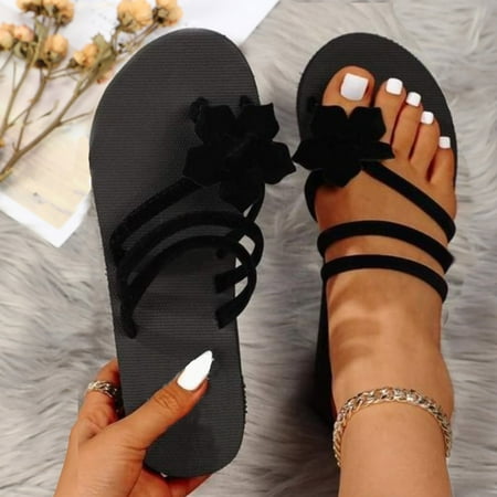 Foraging dimple Women Slippers Beach Ladies Slippers Flip Flops Beach Shoes Sandals Slippers Black
Foraging dimple Women Slippers Beach Ladies Slippers Flip Flops Beach Shoes Sandals Slippers Black