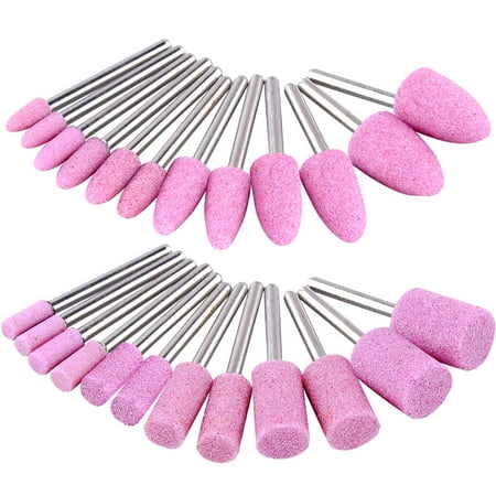 72 Pcs Mounted Points Abrasive Stone Heads Set 6 Sizes Grinding Wheel Bits for - 1/8 Inch
72 Pcs Mounted Points Abrasive Stone Heads Set 6 Sizes Grinding Wheel Bits for - 1/8 Inch