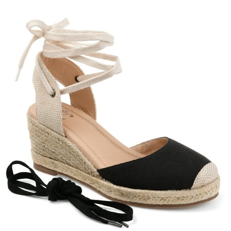 Journee Collection Womens Monte Tru Comfort Foam Wide Width Wedge Heel Espadrille Sandals
Journee Collection Womens Monte Tru Comfort Foam Wide Width Wedge Heel Espadrille Sandals