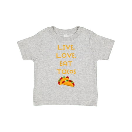 Inktastic Live Love Tacos V Boys or Girls Toddler T-Shirt 
Inktastic Live Love Tacos V Boys or Girls Toddler T-Shirt