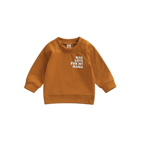 TheFound Toddler Baby Boy Girl Letter Crewneck Sweatshirt Casual Long Sleeve Pullover Fall Winter Clothes
TheFound Toddler Baby Boy Girl Letter Crewneck Sweatshirt Casual Long Sleeve Pullover Fall Winter Clothes