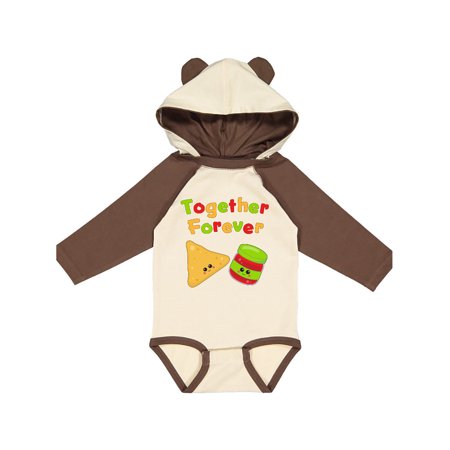Inktastic Together Forever- Chips and Salsa Gift Baby Boy or Baby Girl Long Sleeve Bodysuit
Inktastic Together Forever- Chips and Salsa Gift Baby Boy or Baby Girl Long Sleeve Bodysuit