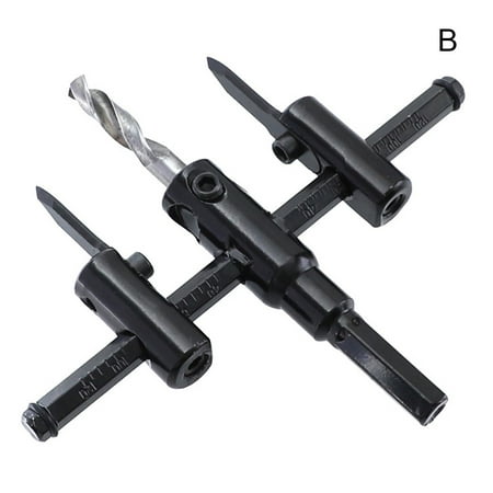 Aircraft Type Metal Wood Circle Hole Saw Drill Bit Glass Cutter Adjustable Heavy Duty Alloy Circle Cutter Compass New
Aircraft Type Metal Wood Circle Hole Saw Drill Bit Glass Cutter Adjustable Heavy Duty Alloy Circle Cutter Compass New