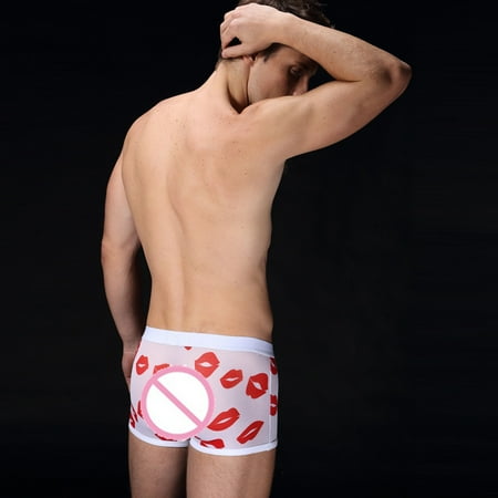 MIARHB Men underwear men Men Transparent Lip Print Lingerie Comfortable Boxer Briefs Underwear WH/M Clothing for Women
MIARHB Men underwear men Men Transparent Lip Print Lingerie Comfortable Boxer Briefs Underwear WH/M Clothing for Women