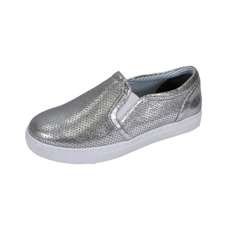 FUZZY Mila Women s Wide Width Casual Everyday Slip-on Shoes