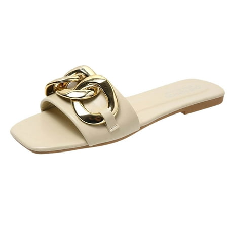 Dpityserensio Women s Flat Shoes Ladies Beach Sandals Summer Non-Slip Causal Slippers Beige 9(42)
Dpityserensio Women s Flat Shoes Ladies Beach Sandals Summer Non-Slip Causal Slippers Beige 9(42)