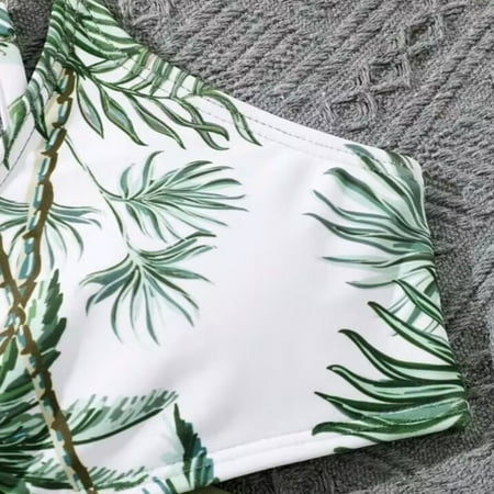 Gubotare Toddler Girl s 3 Piece Swimsuits Bikini Leaves Prints Rullfe Bathing Suit Briefs Girls Bikini Swimwear Set 3 Piece Suit Green 8-9 Years 
Gubotare Toddler Girl s 3 Piece Swimsuits Bikini Leaves Prints Rullfe Bathing Suit Briefs Girls Bikini Swimwear Set 3 Piece Suit Green 8-9 Years
