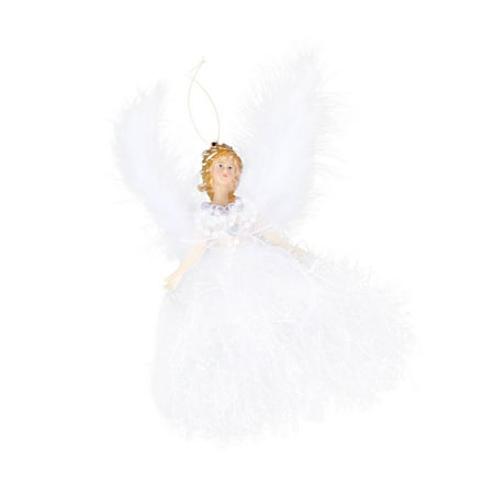 Christmas Angel Hanging Pendant Lovely Plush Doll Pendant Ornament Party Supplies for Home Christmas Tree (White)
Christmas Angel Hanging Pendant Lovely Plush Doll Pendant Ornament Party Supplies for Home Christmas Tree (White)