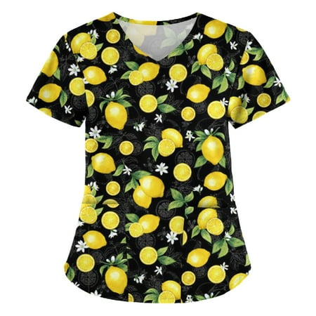 Women Scrub_Top Working Uniform Blouse Short Sleeve V-Neck Workwear T-Shirt with Pocket Comfy Tops XL
Women Scrub_Top Working Uniform Blouse Short Sleeve V-Neck Workwear T-Shirt with Pocket Comfy Tops XL