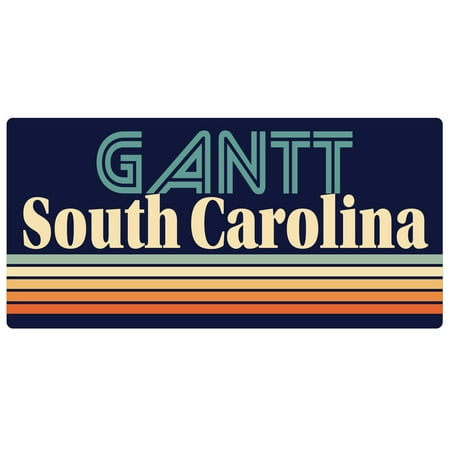 Gantt South Carolina 5 x 2.5-Inch Fridge Magnet Retro Design